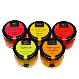 Набор подарочный мед и чай новогодний Вкусного Нового Года - Фабрика счастья фото 9