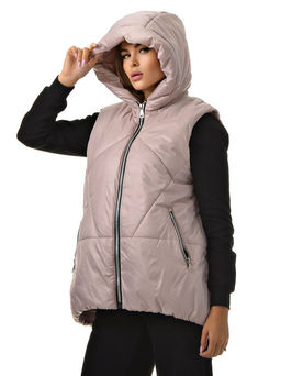 Утепленный жилет oversize - А+б коллекция фото 54