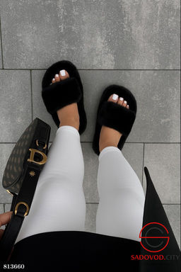 Тапочки домашние меховые