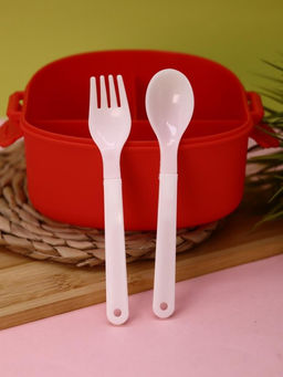 Ланчбокс "Fast food", red, 1200 ml