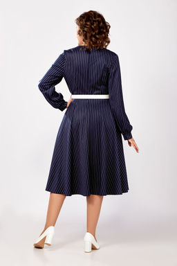 Платье Swallow 810 темно-синий+белая полоска фото 5