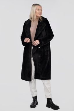 Пальто женское утепленное (пояс) - El podio фото 7