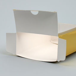 Цена за 5 шт. Коробка для макарун, кондитерская упаковка «Золотистая», 18 х 10.5 х 5.5 см