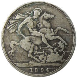 1 крона 1894 года Великобритания