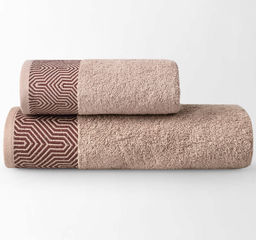 -10% Полотенце Калипсо 70х140 см Бежевый - Ecotex фото 5