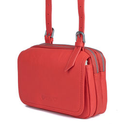 Женская кожаная сумка Кросс-боди - Barcelo biagi фото 2