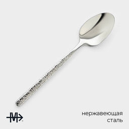 Набор ложек чайных Magistro Олин, длина 13 см, 6 шт, нержавеющая сталь, цвет серебряный фото 2