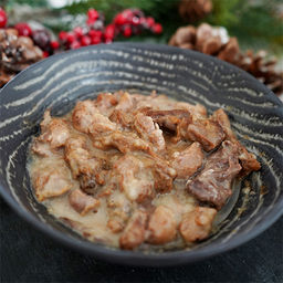 Мясо кабана томлёное в горчичном соусе ВитаМир 340г  фото 3