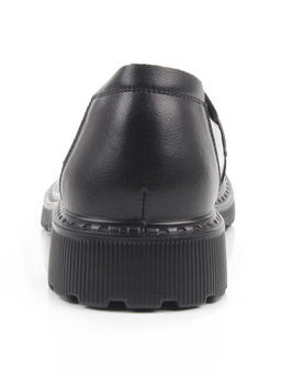 03-PDHL242-1 BLACK Лоферы женские (натуральная кожа)