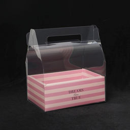 Коробка-переноска, упаковка подарочная, «Dreams come true», 26.5 х 30 х 18.5 см