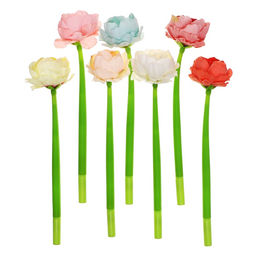 Цена за 32 шт. Ручка - прикол гелевая Пионовидная роза, МИКС - Simaland фото 2