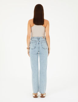 A__k Mavi Straight Fit Jean Pantolon
