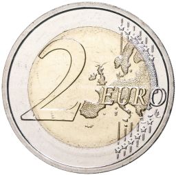 2 евро 2022 года Германия A  35 лет программе Эразмус