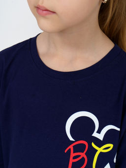 894Д Футболка детская "Темно-синий"