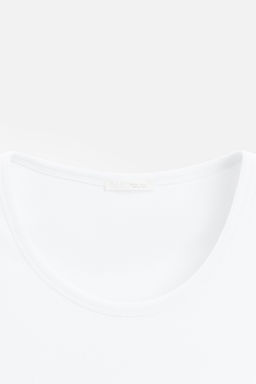 BASIC RIB TANK TOP - Zara фото 8