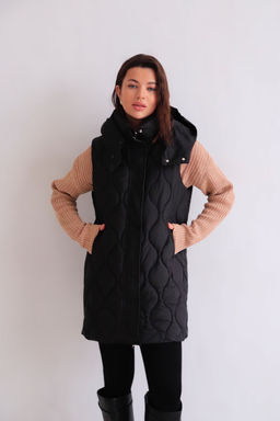 Martichelli Жилет стеганый чёрный  фото 10