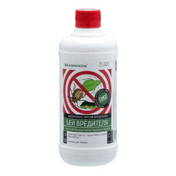 Бей вредителя 0,5л биопрепарат от тли,плодожор,колор.жука,шелкопряда,крестоцв.блошки,клещей Башинком