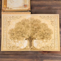 Родословная книга Книга семьи, 30 листов, 24,5 х 29,2 см - Семейные традиции фото 15