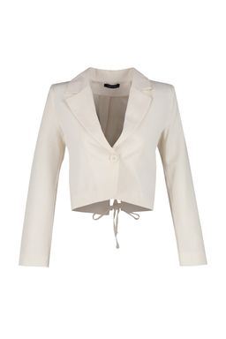 Tas Crop Dokuma Blazer Ceket TWOSS23BC00101 - Trendyolmilla фото 7