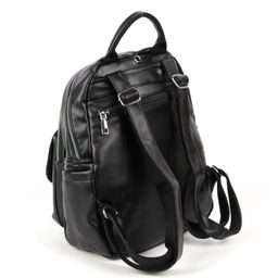 Женский рюкзак из эко кожи АО6857 Черный - Cidirro фото 3