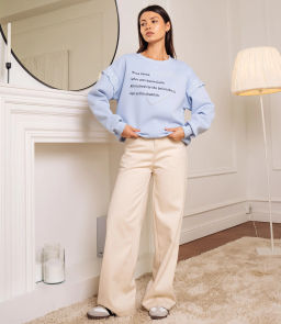 Свитшот #КТ3705 (3), голубой