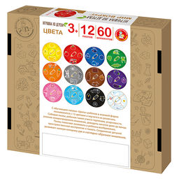 Пазлы из дерева. Мои первые пазлы Цвета 60 элементов - Десятое королевство фото 5