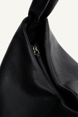 BOLSO SHOPPER PIEL / Negro - Zara фото 6