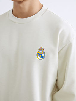 Real Madrid Lisansl? Erkek Sweatshirt