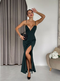 Платье AURA 3311-176 изумрудный