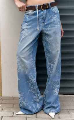 Джинсы P612-0165 l.blue