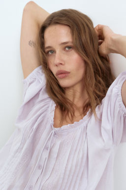 Blusa con jaretas - H&m фото 6