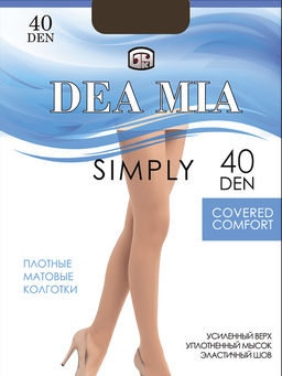 Колготки классические DEA MIA SIMPLY 40 shade