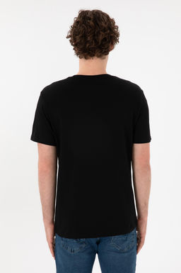 Erkek Regular Fit Bisiklet Yaka Siyah Basic Ti__rt Sepette S_rpriz _ndirim - U.s. polo assn фото 6