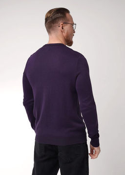 CLE Джемпер муж. 654350ха т.фиолетовый - Clever wear фото 5
