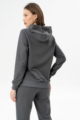 Мягкий уютный костюм из хлопкового футера - Solo mio фото 8