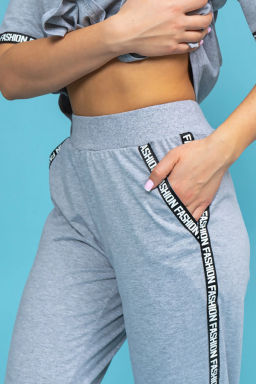 Костюм женский, цвет серый