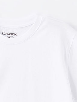 Bisiklet Yaka Erkek ?ocuk Ti??rt - Waikiki фото 2