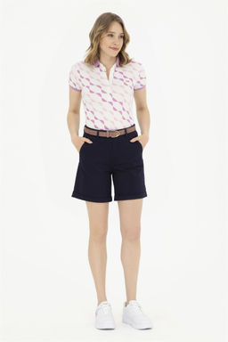 Женские темно-синие тканые шорты Неожиданная скидка в корзине