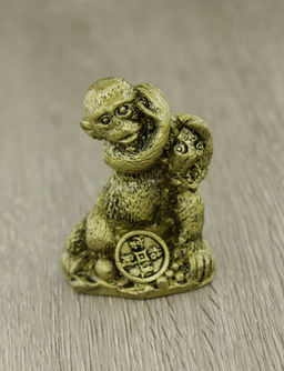 Обезьяны гипсолит разные 5см - Agat77 фото 3