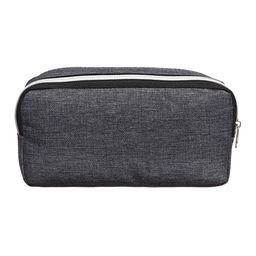 Пенал школьный Calligrata, мягкий, 3 отделения, 130×210×100 мм, объёмный, серый