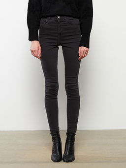 Kad?n Y?ksek Bel Mercury Skinny Fit D?z Jean Pantolon