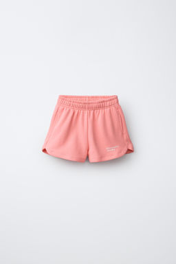 BERMUDA FELPA JOGGING / Naranja