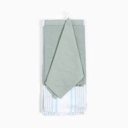 Кухонный набор «Этель» МИКС: полотенце 42×67 см - 2 шт., салфетка 40×40 см - 3 шт., 100% хлопок