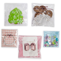 Пакеты фасовочные с рисунком 14*14 см +3 см (100 шт) SF-7707, №7 - No name фото 2