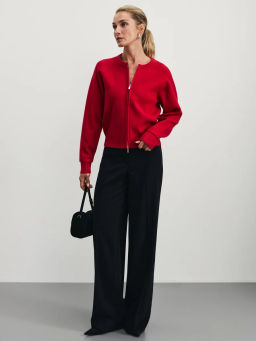 Кардиган на молнии из вискозы / Zarina  фото 2