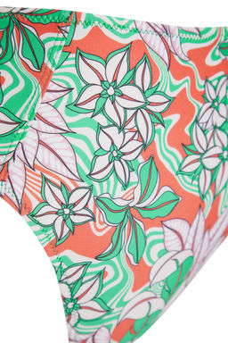 TRENDYOLMILLA Cicek Desenli Yuksek Bel Hipster Bikini Alt? TBESS24BA00124  фото 7