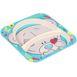 Набор детской бамбуковой посуды, 3 предмета: тарелка, вилка, ложка, Me To You  фото 8