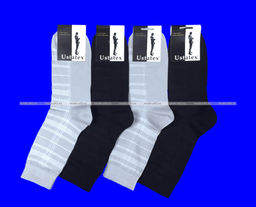 Цена за 10 пар. ЮстаТекс носки мужские 1с6 серые