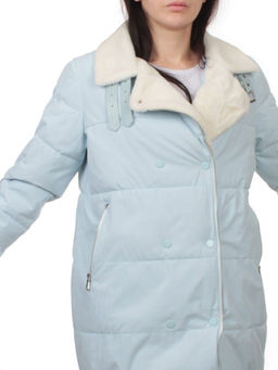 S24-236 LT. BLUE Куртка демисезонная женская (100 гр. холлофайбер) - Fashion фото 2