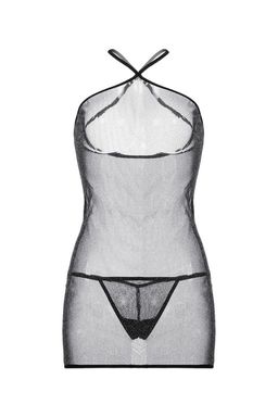 Комбинация и стринги Candy Girl Star с люрексом, черные, OS  фото 3